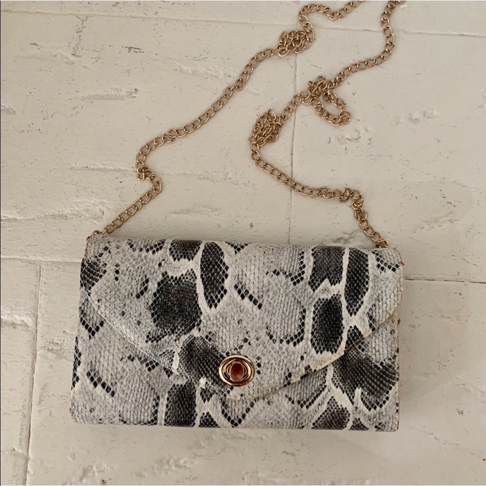 Snake Print Purse